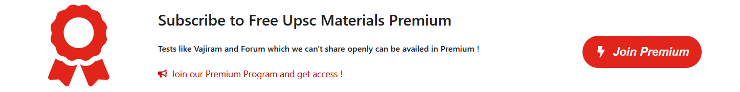 Free Upsc Premium